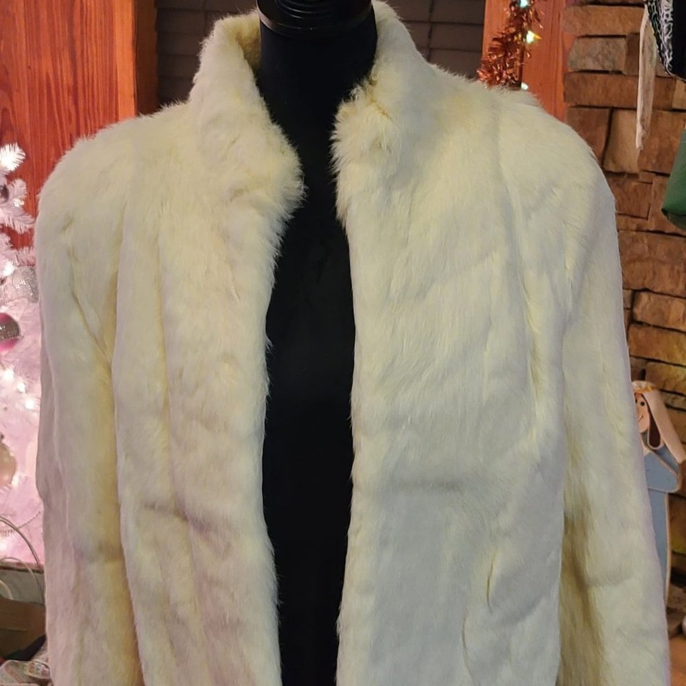 Genuine Rabbit Fur Coat